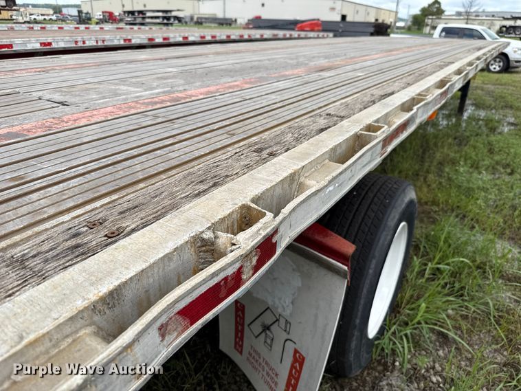 image for item EU2182 1998 Transcraft Eagle W2 flatbed trailer