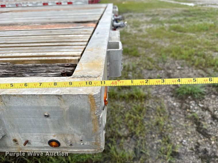 image for item EU2182 1998 Transcraft Eagle W2 flatbed trailer