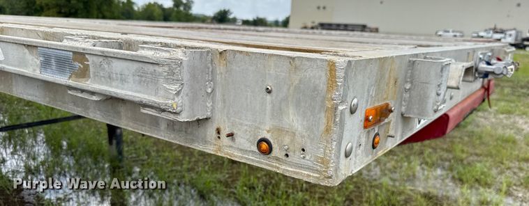 image for item EU2182 1998 Transcraft Eagle W2 flatbed trailer