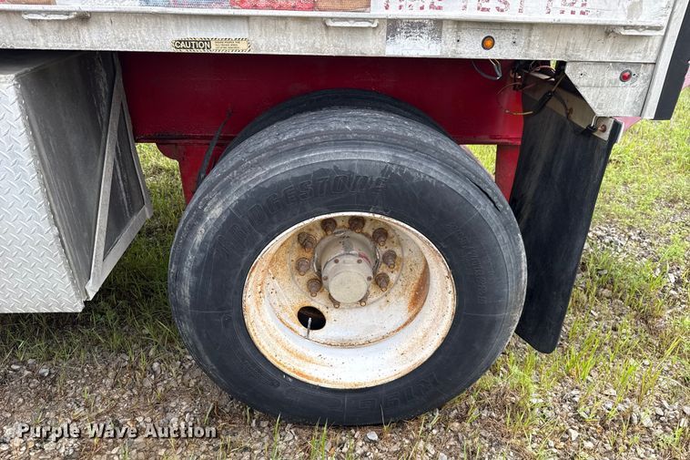 image for item EU2182 1998 Transcraft Eagle W2 flatbed trailer