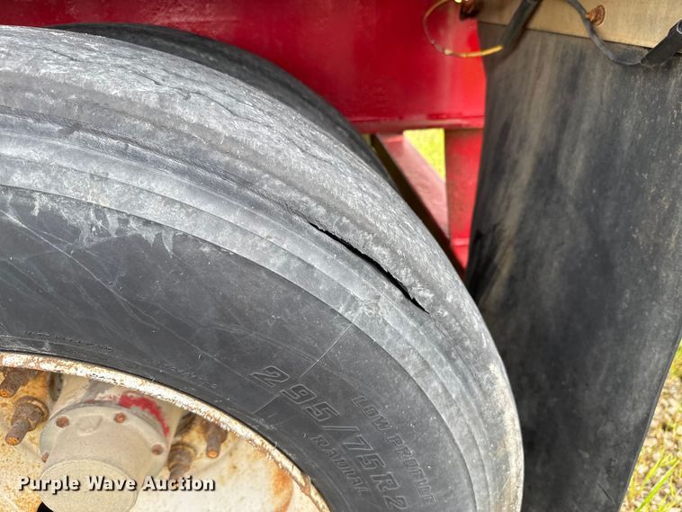 image for item EU2182 1998 Transcraft Eagle W2 flatbed trailer