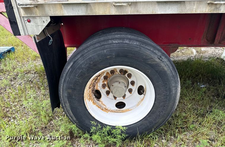 image for item EU2182 1998 Transcraft Eagle W2 flatbed trailer