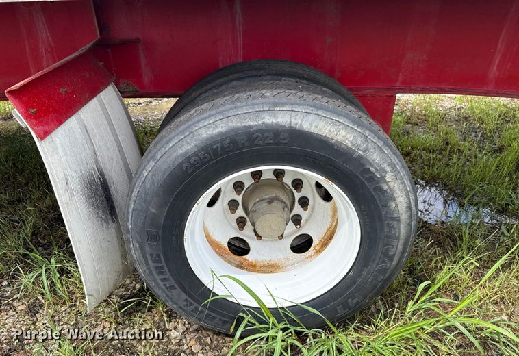 image for item EU2182 1998 Transcraft Eagle W2 flatbed trailer