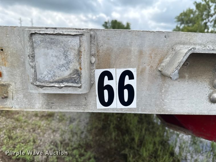 image for item EU2182 1998 Transcraft Eagle W2 flatbed trailer