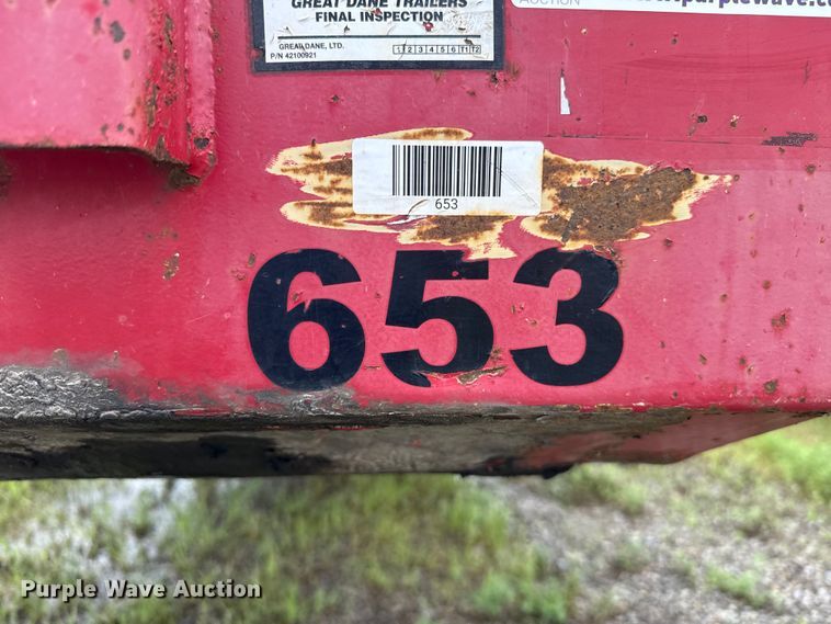 image for item EU2183 2014 Great Dane FLP-10024-00048 flatbed trailer