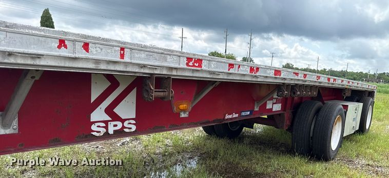 image for item EU2183 2014 Great Dane FLP-10024-00048 flatbed trailer
