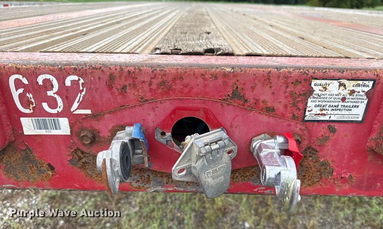 image for item EU2184 2014 Great Dane FLP-0024-00048 flatbed trailer