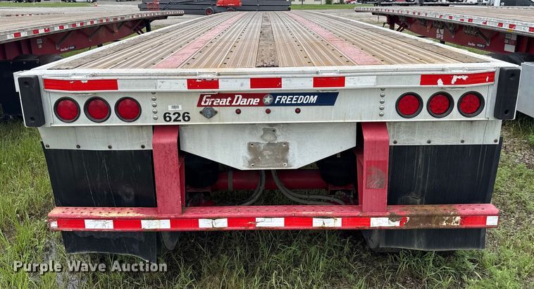 image for item EU2185 2014 Great Dane FLP-0024-00048 flatbed trailer