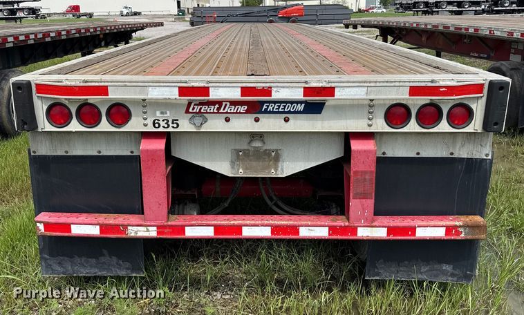 image for item EU2187 2014 Great Dane FLP-0024-00048 flatbed trailer