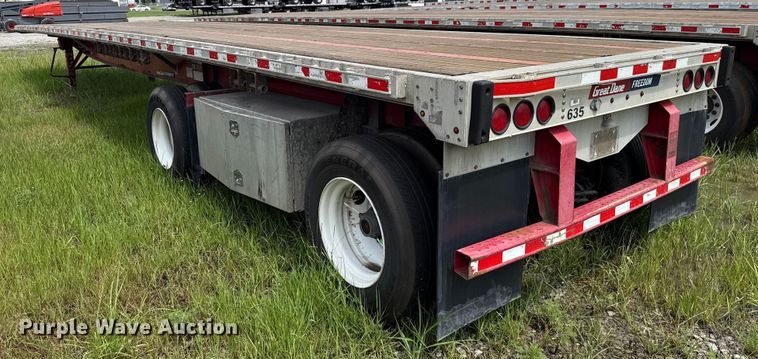 image for item EU2187 2014 Great Dane FLP-0024-00048 flatbed trailer