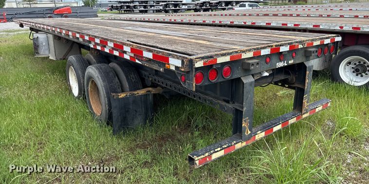 image for item EU2188 2013 Dorsey extendable flatbed trailer