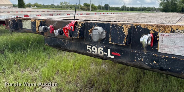 image for item EU2188 2013 Dorsey extendable flatbed trailer