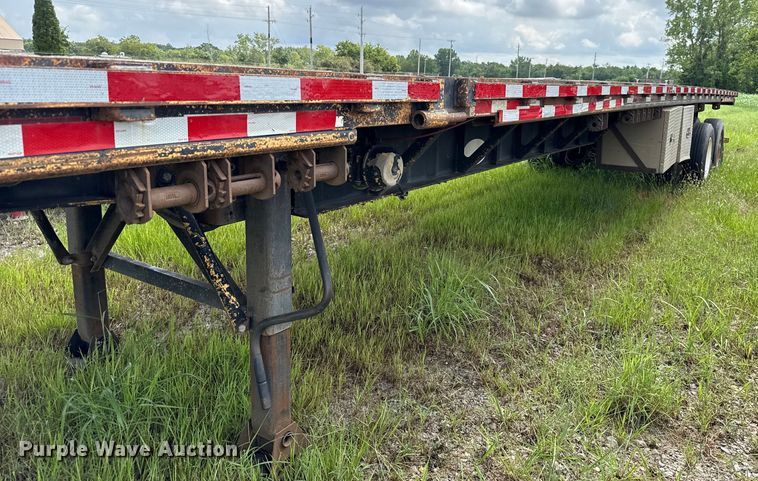 image for item EU2188 2013 Dorsey extendable flatbed trailer