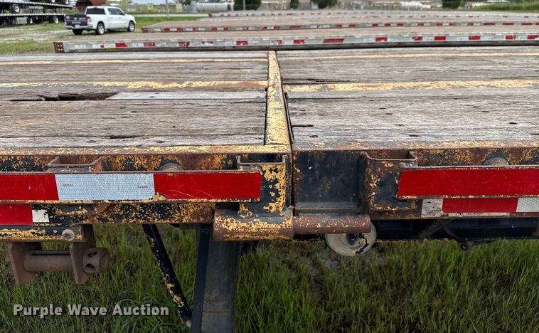 image for item EU2188 2013 Dorsey extendable flatbed trailer