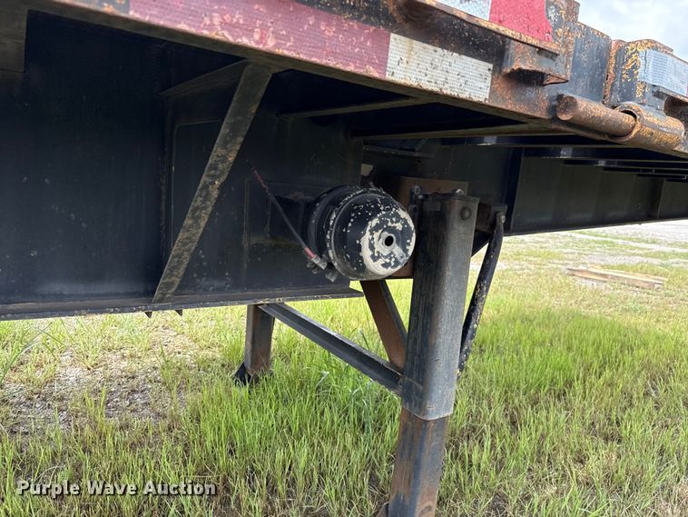 image for item EU2188 2013 Dorsey extendable flatbed trailer