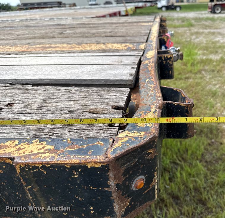 image for item EU2188 2013 Dorsey extendable flatbed trailer