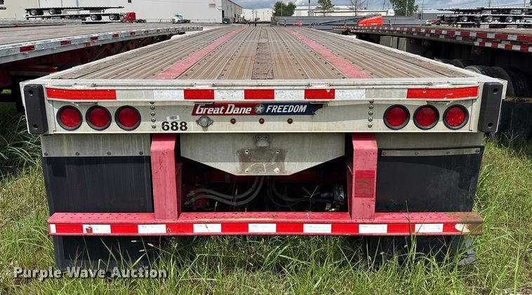 image for item EU2189 2014 Great Dane FLP-0024-00048 flatbed trailer