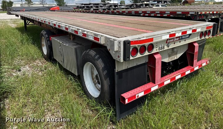 image for item EU2189 2014 Great Dane FLP-0024-00048 flatbed trailer
