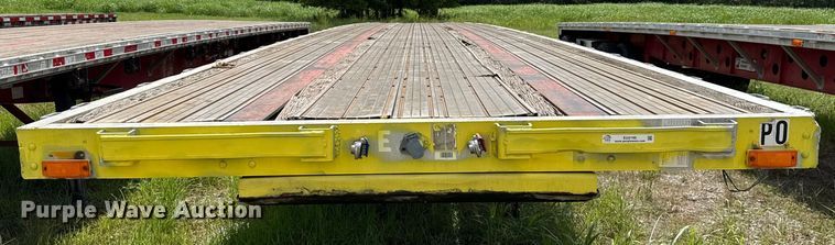 image for item EU2190 1998 Transcraft Eagle W2 flatbed trailer