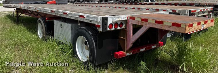 image for item EU2190 1998 Transcraft Eagle W2 flatbed trailer