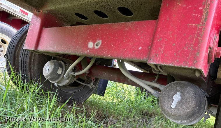 image for item EU2190 1998 Transcraft Eagle W2 flatbed trailer