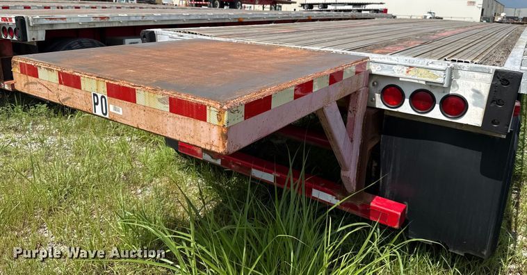 image for item EU2190 1998 Transcraft Eagle W2 flatbed trailer