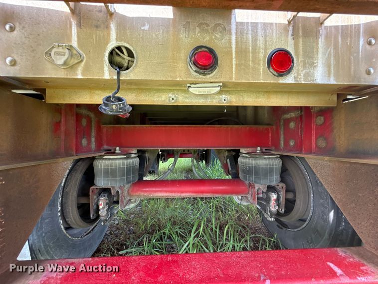 image for item EU2190 1998 Transcraft Eagle W2 flatbed trailer