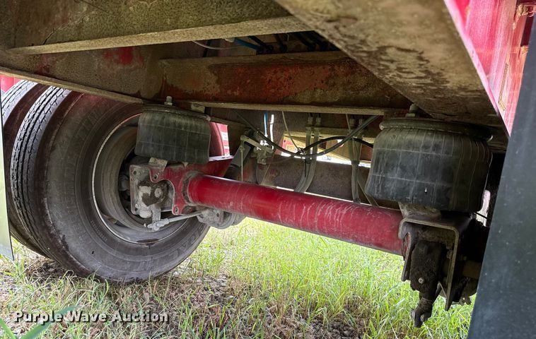 image for item EU2190 1998 Transcraft Eagle W2 flatbed trailer