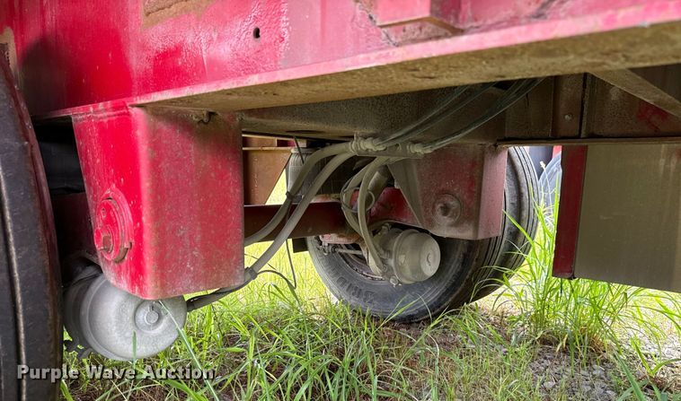 image for item EU2190 1998 Transcraft Eagle W2 flatbed trailer