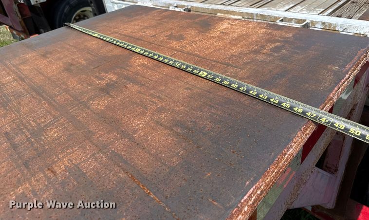 image for item EU2190 1998 Transcraft Eagle W2 flatbed trailer