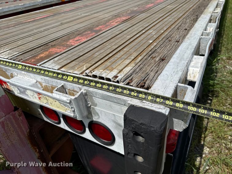 image for item EU2190 1998 Transcraft Eagle W2 flatbed trailer