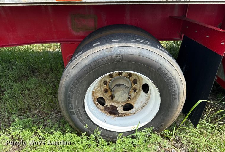 image for item EU2190 1998 Transcraft Eagle W2 flatbed trailer