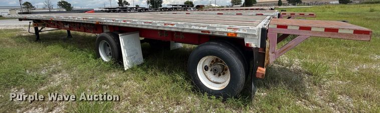 image for item EU2191 2006 Transcraft Eagle N W2 flatbed trailer