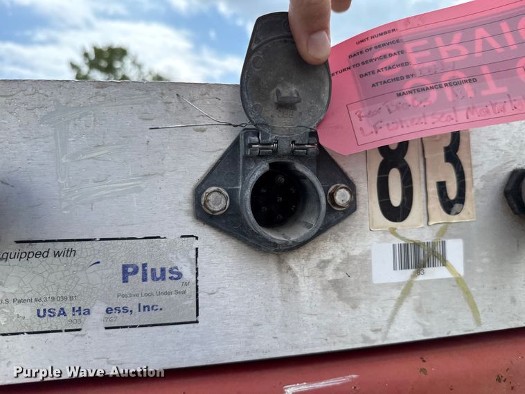 image for item EU2191 2006 Transcraft Eagle N W2 flatbed trailer