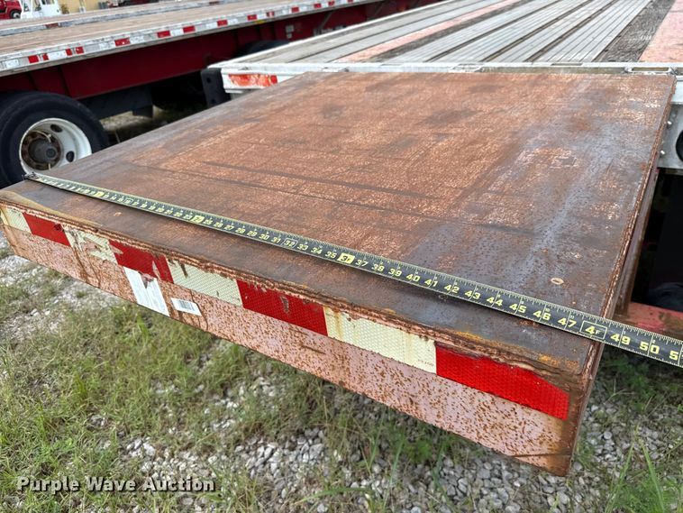 image for item EU2191 2006 Transcraft Eagle N W2 flatbed trailer