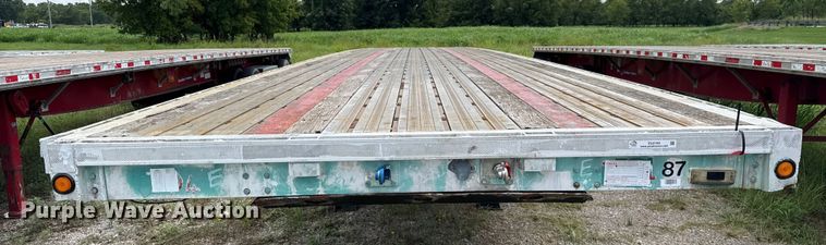 image for item EU2193 2006 Wilson Trailers CF-900 flatbed trailer