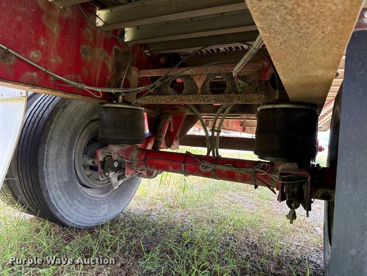 image for item EU2193 2006 Wilson Trailers CF-900 flatbed trailer