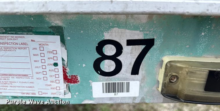 image for item EU2193 2006 Wilson Trailers CF-900 flatbed trailer