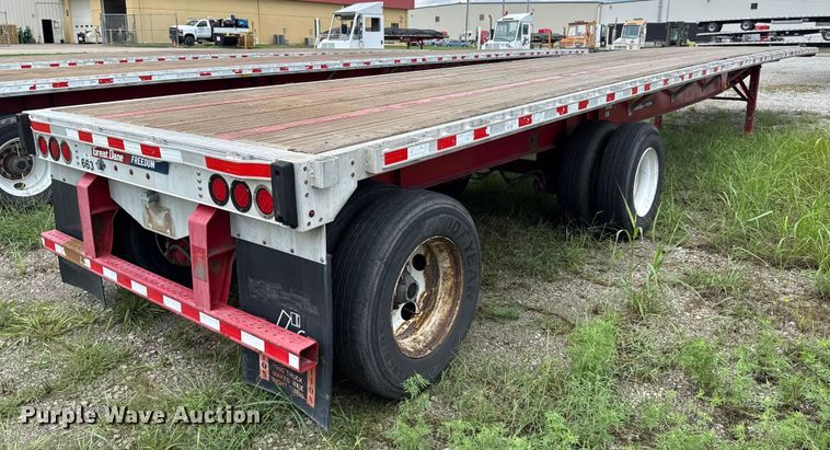 image for item EU2195 2014 Great Dane FLP-0024-00048 flatbed trailer
