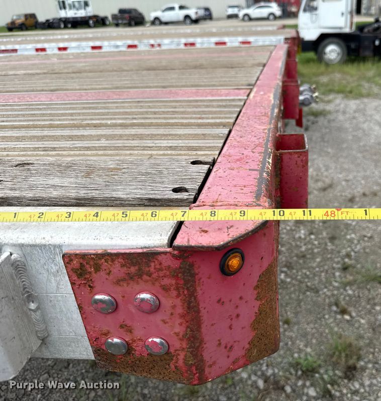 image for item EU2195 2014 Great Dane FLP-0024-00048 flatbed trailer