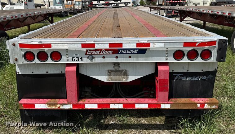 image for item EU2196 2014 Great Dane FLP-0024-00048 flatbed trailer