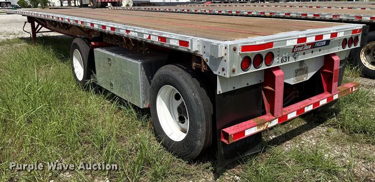 image for item EU2196 2014 Great Dane FLP-0024-00048 flatbed trailer
