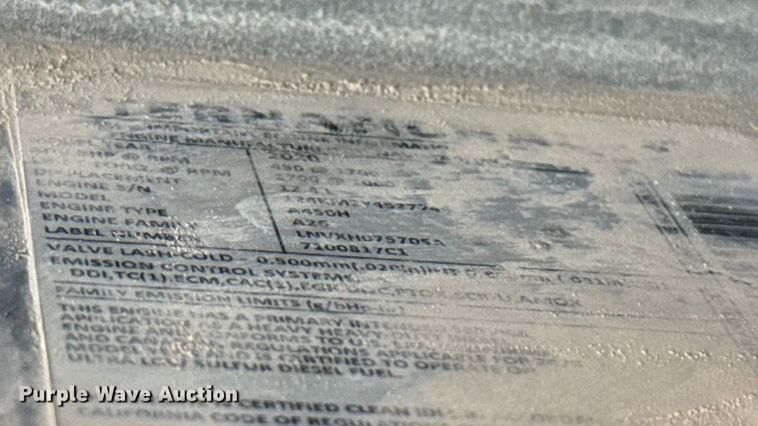 image for item EU2209 2021 International LT625 semi truck