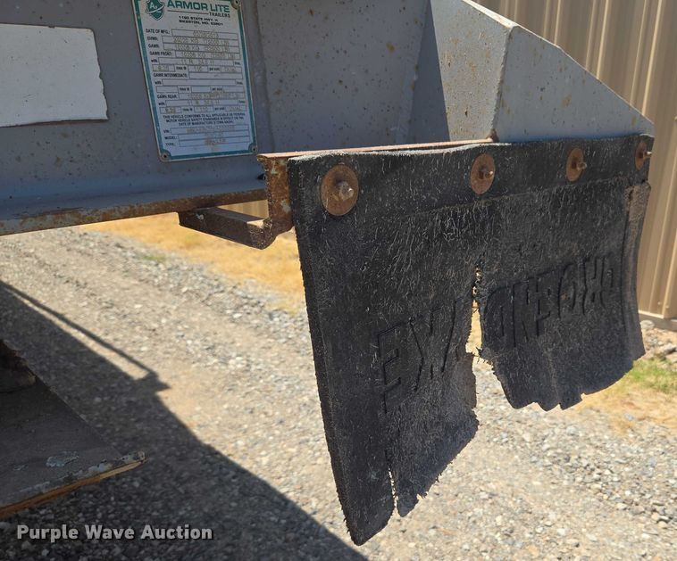 image for item EU3569 2014 Armor Lite SBD-40 bottom dump trailer