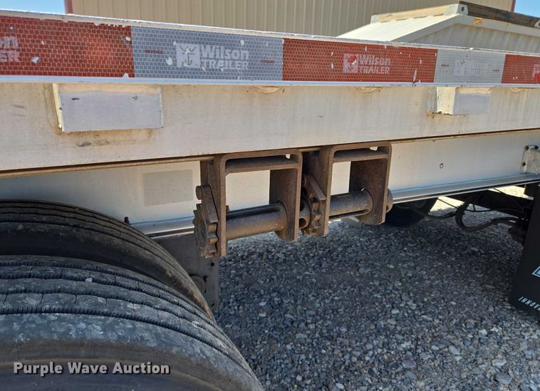 image for item EU3570 2014 Wilson AF-1080SS flatbed trailer