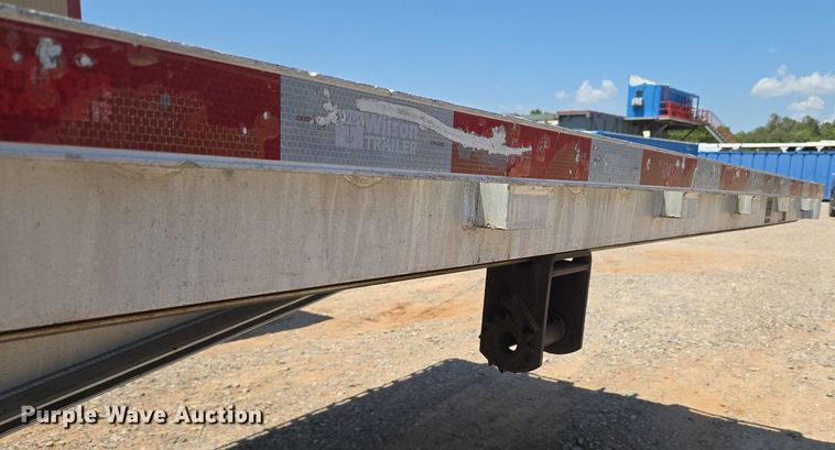 image for item EU3570 2014 Wilson AF-1080SS flatbed trailer