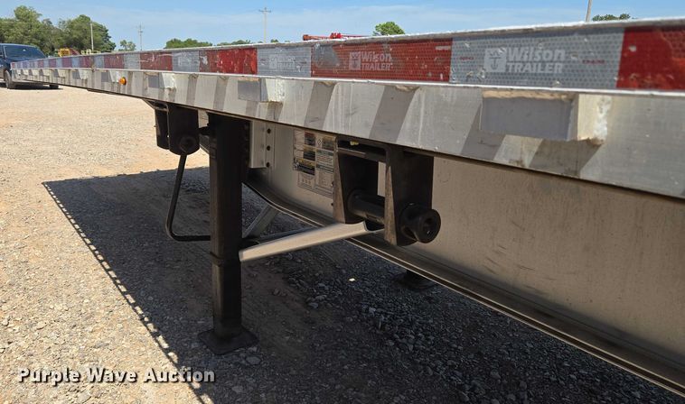 image for item EU3570 2014 Wilson AF-1080SS flatbed trailer