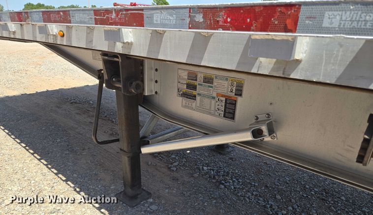 image for item EU3570 2014 Wilson AF-1080SS flatbed trailer