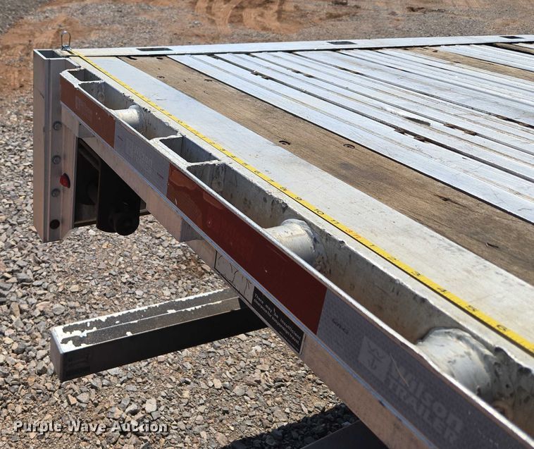 image for item EU3570 2014 Wilson AF-1080SS flatbed trailer