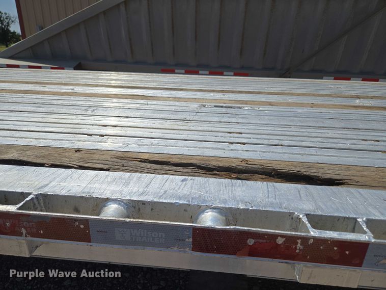 image for item EU3570 2014 Wilson AF-1080SS flatbed trailer